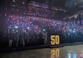 El acto por el aniversario se ha celebrado este sábado en el Palacio de Congresos.