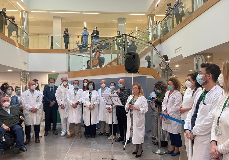 Un homenaje a las víctimas del Covid tres años después del confinamiento