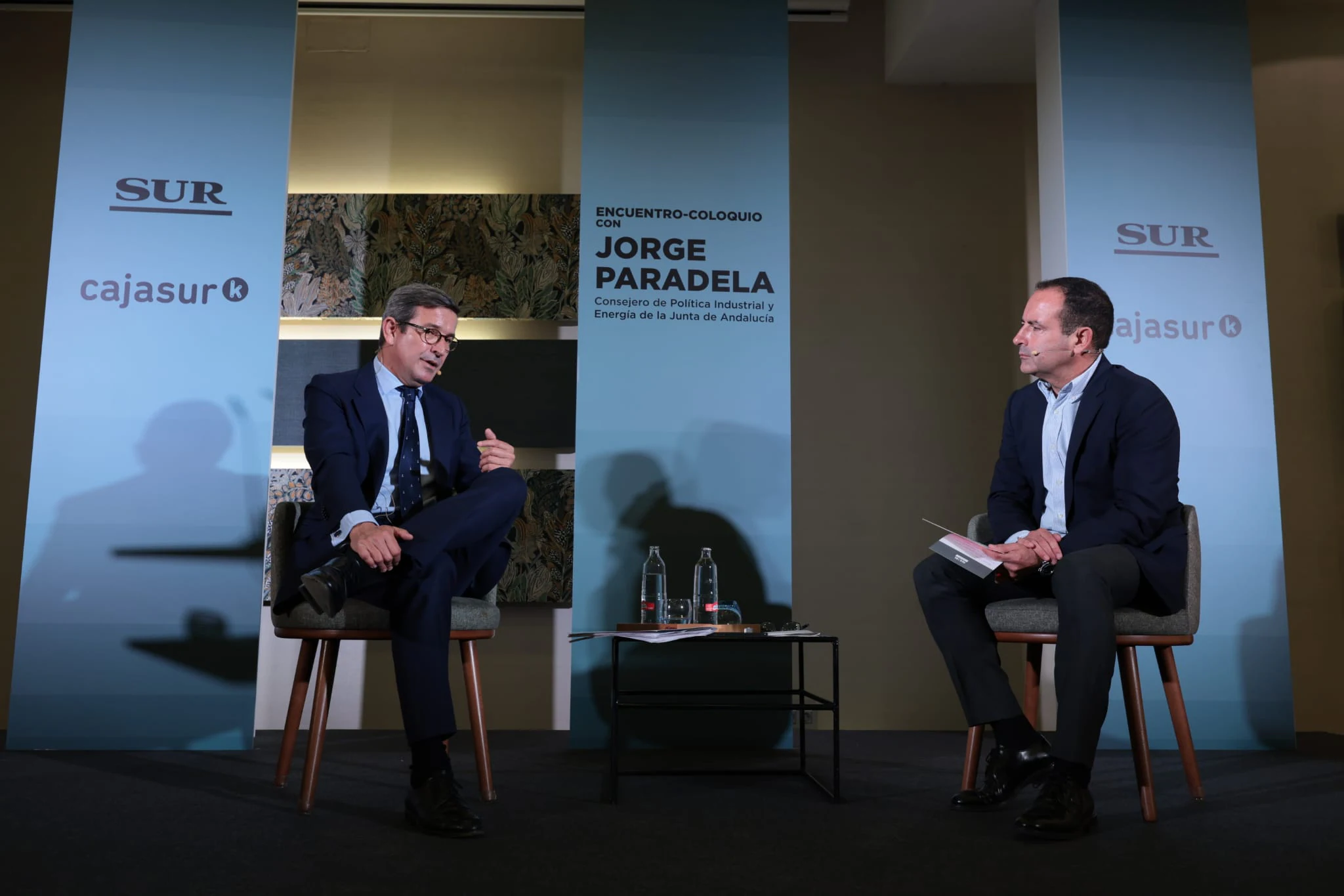 El consejero Jorge Paradela, en el foro &#039;El futuro de las energías renovables y de la industria en Málaga&#039;