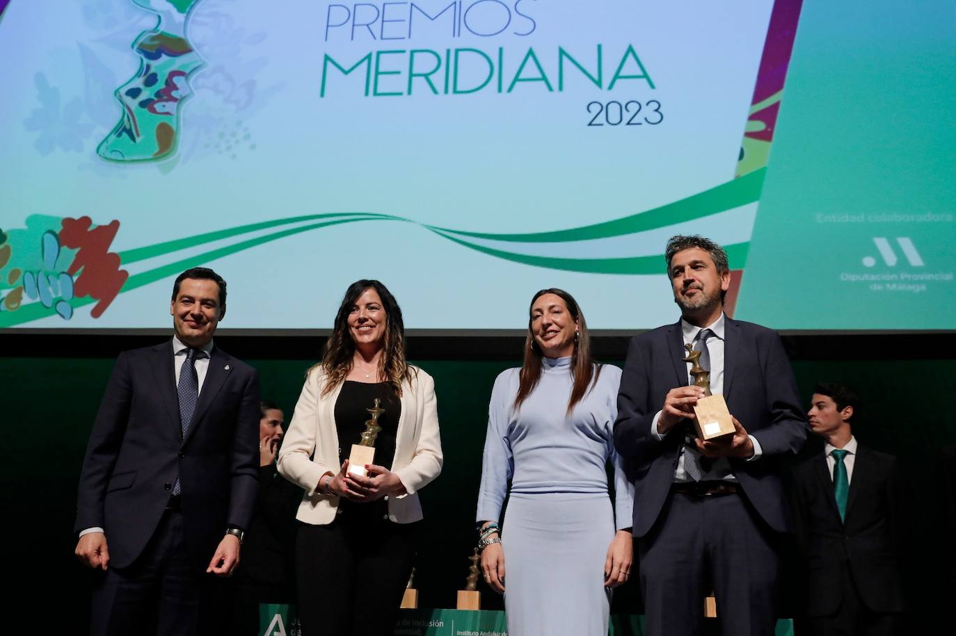 Entrega de los Premios Meridiana en Málaga