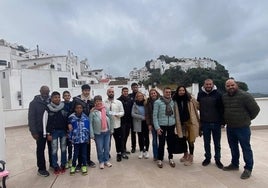 La plaza de la Diversidad de Casares, durante su inauguración el febrero pasado.