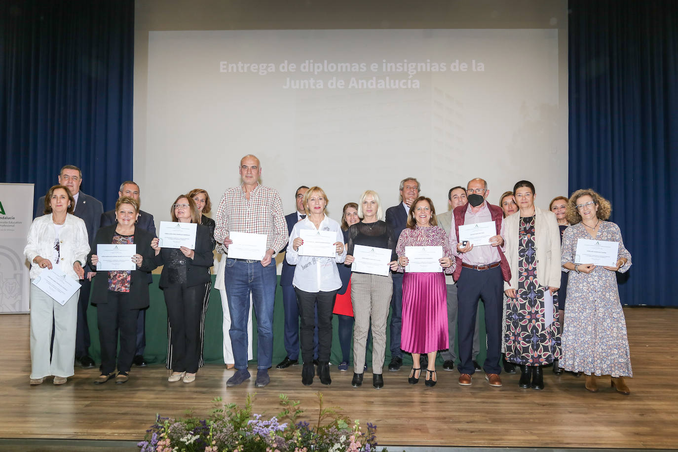 La Delegación de Desarrollo Educativo rinde homenaje a los 513 maestros y profesores jubilados durante el pasado año