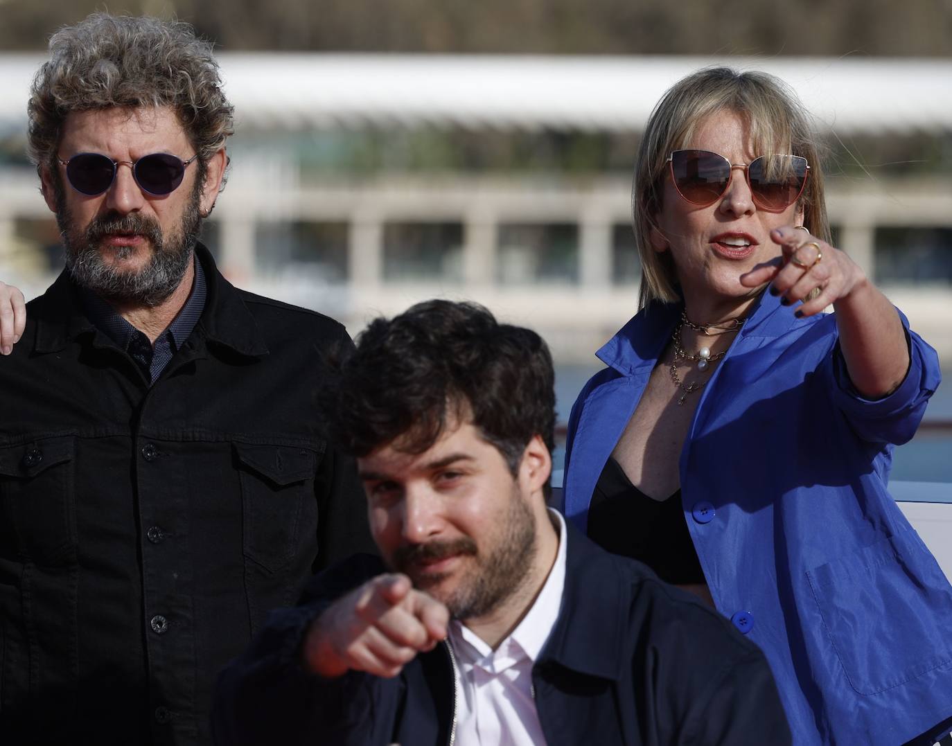 'Photocall' con el equipo de la película 'La desconocida'. Con la presencia de Pablo Maqueda, director; Laia Manzanares, Eva Llorach, Manolo Soto; actores; Paco Bezerra, guionista y Luis Ángel Ramírez, productor.