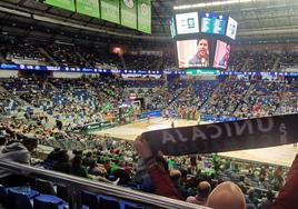 Imagen del Carpena el pasado miércoles durante el partido entre el Unicaja y el Limoges.
