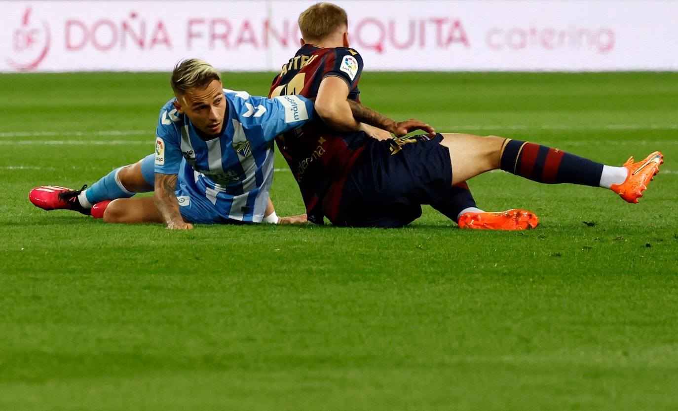 Las mejores imágenes del Málaga-Levante