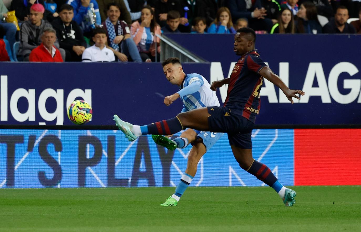 Las mejores imágenes del Málaga-Levante