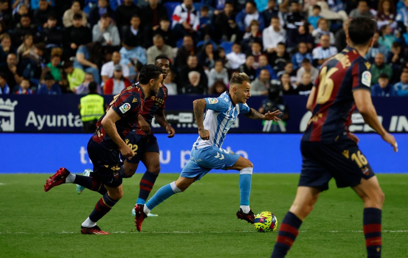 Las mejores imágenes del Málaga-Levante
