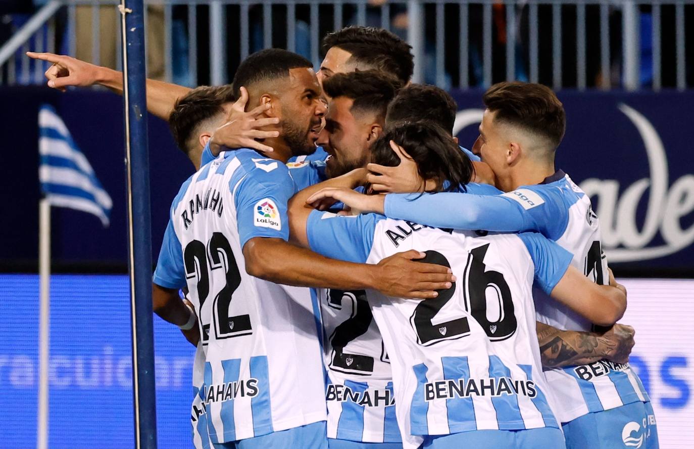 Las mejores imágenes del Málaga-Levante