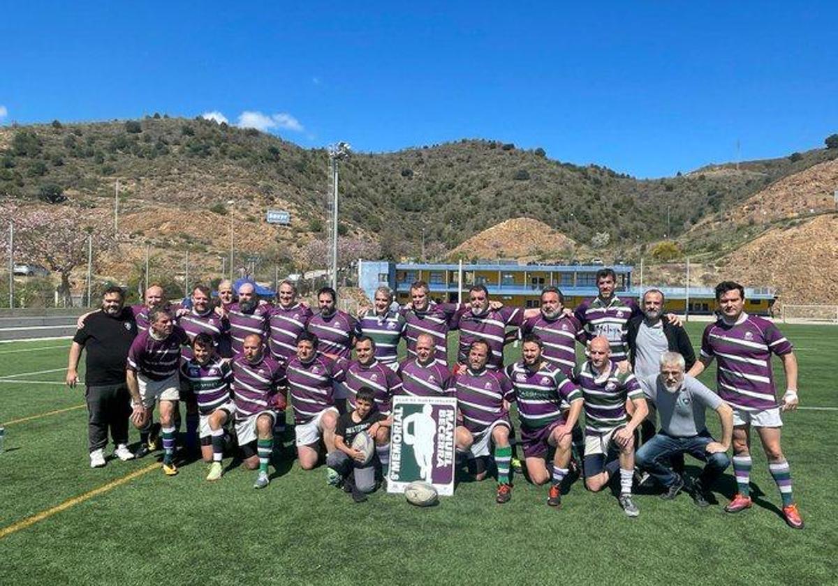 El rugby malagueño recuerda unido a Manuel Becerra