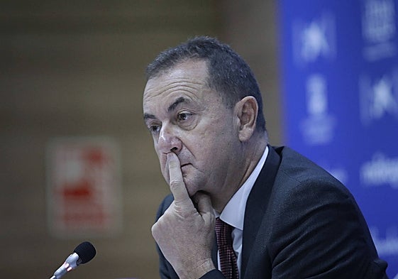 José María Muñoz, durante una comparecencia pública.