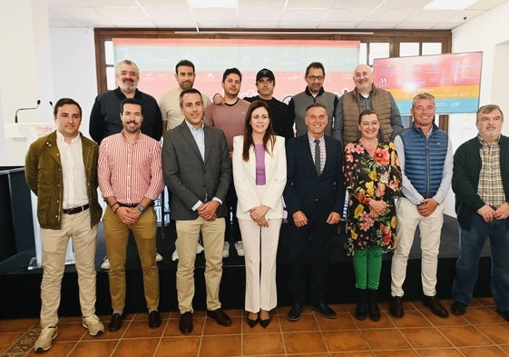 Foto de familia de la presentación de Chefs for children celebrada en Benahavís.