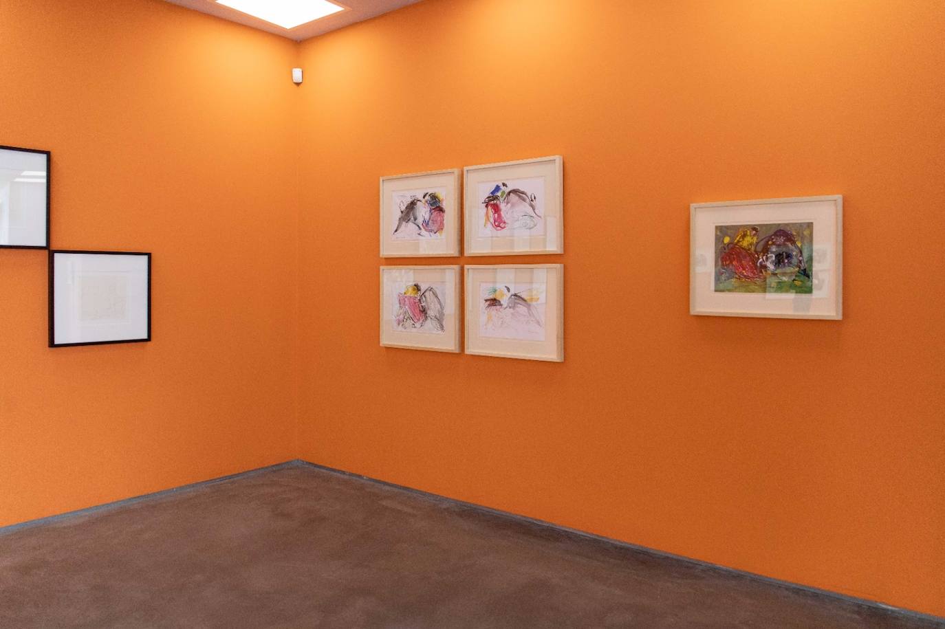 El Museo en el Molinillo del artista expresionista se une al 50 aniversario del a muerte del autor del 'Guernica' con la tauromaquía vista por ambos creadores malagueños