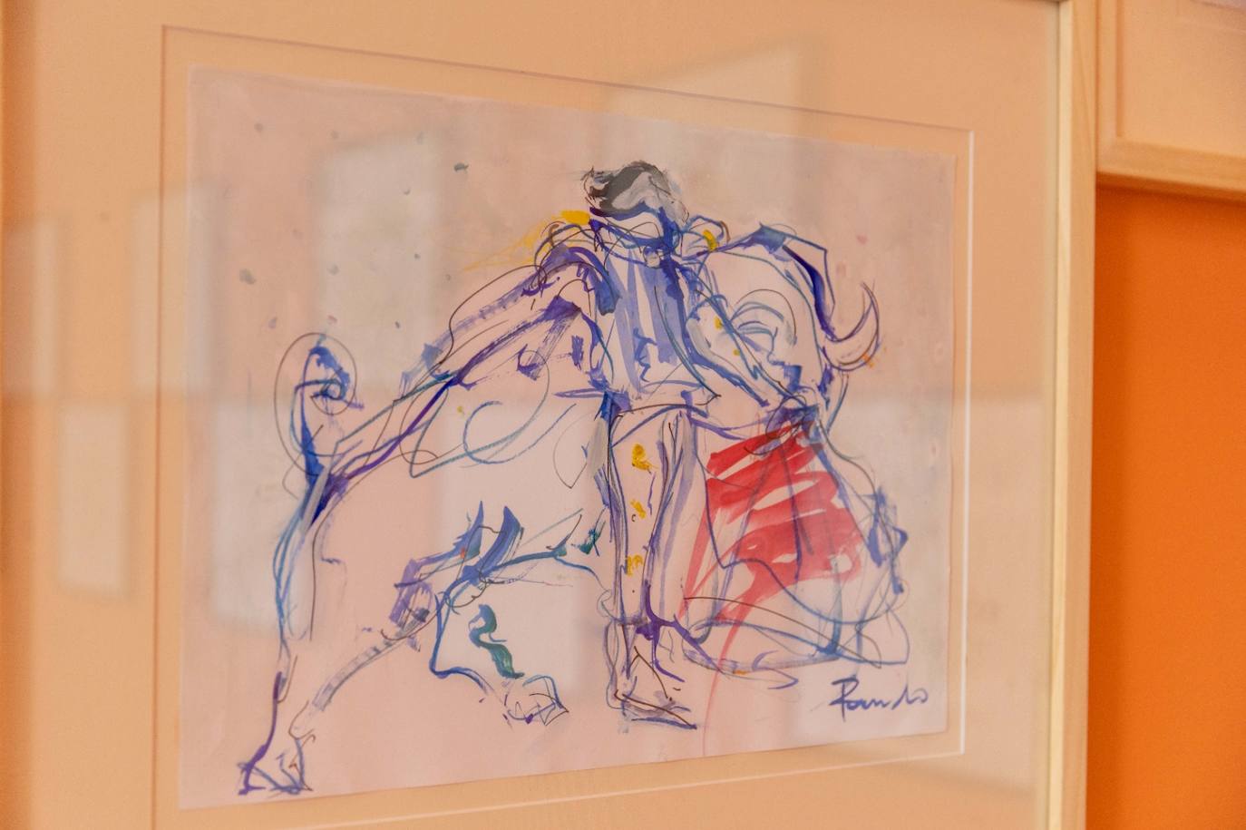 El Museo en el Molinillo del artista expresionista se une al 50 aniversario del a muerte del autor del 'Guernica' con la tauromaquía vista por ambos creadores malagueños