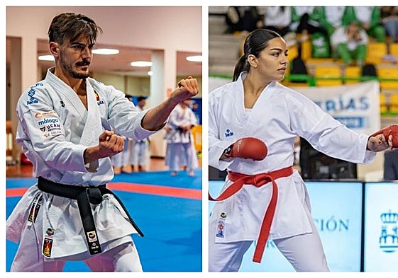 Damián Quintero y María Torres, dos malagueños en busca del oro europeo