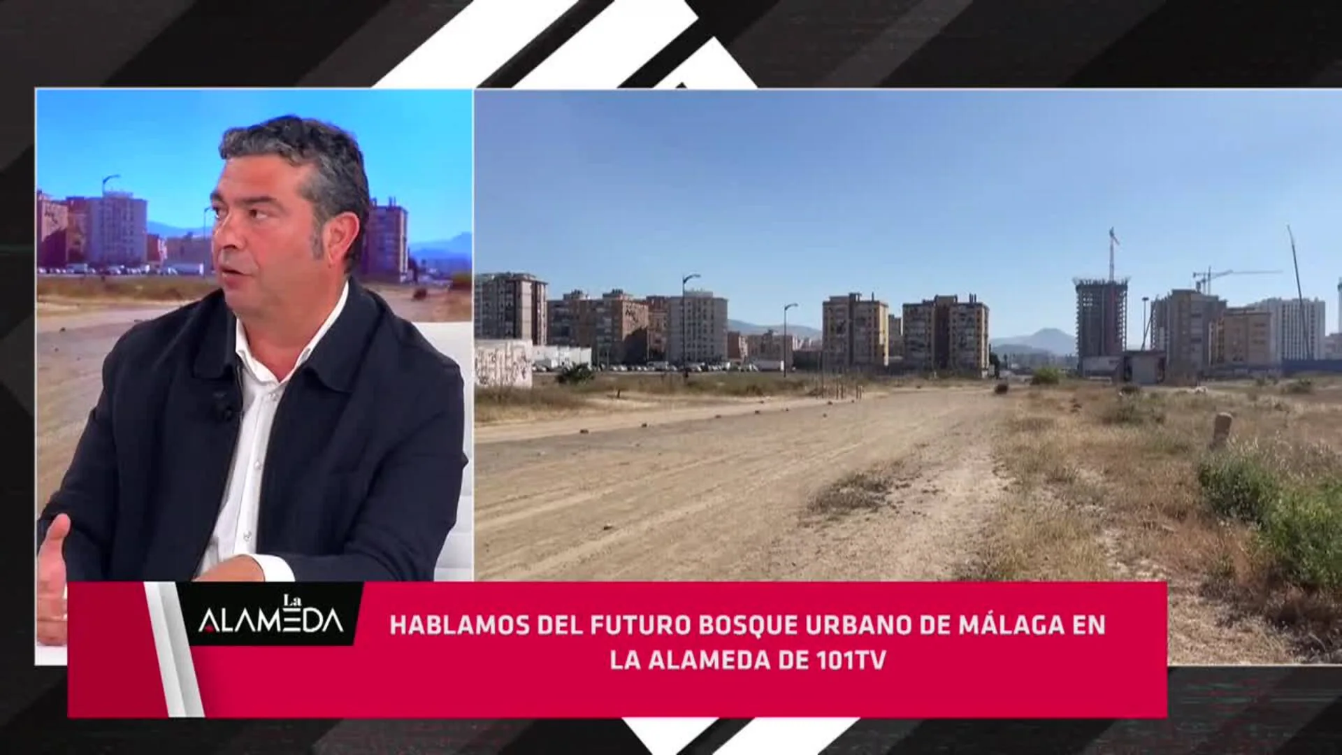 Enrique Salvo Tierra, profesor de la UMA y exdirector del Metro de Málaga , en el programa 'La Alameda' (parte 2)