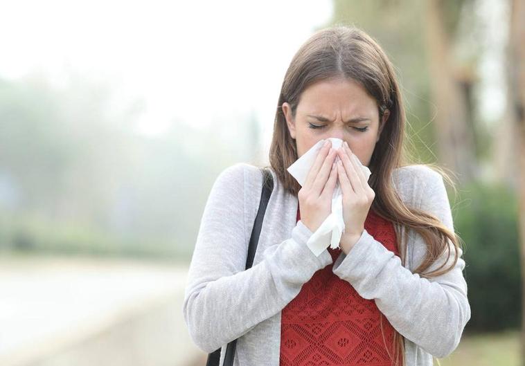 Así se presenta la primavera para los alérgicos en España