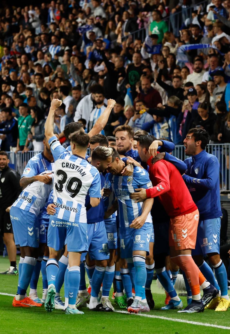 Las mejores imágenes del Málaga-Leganés