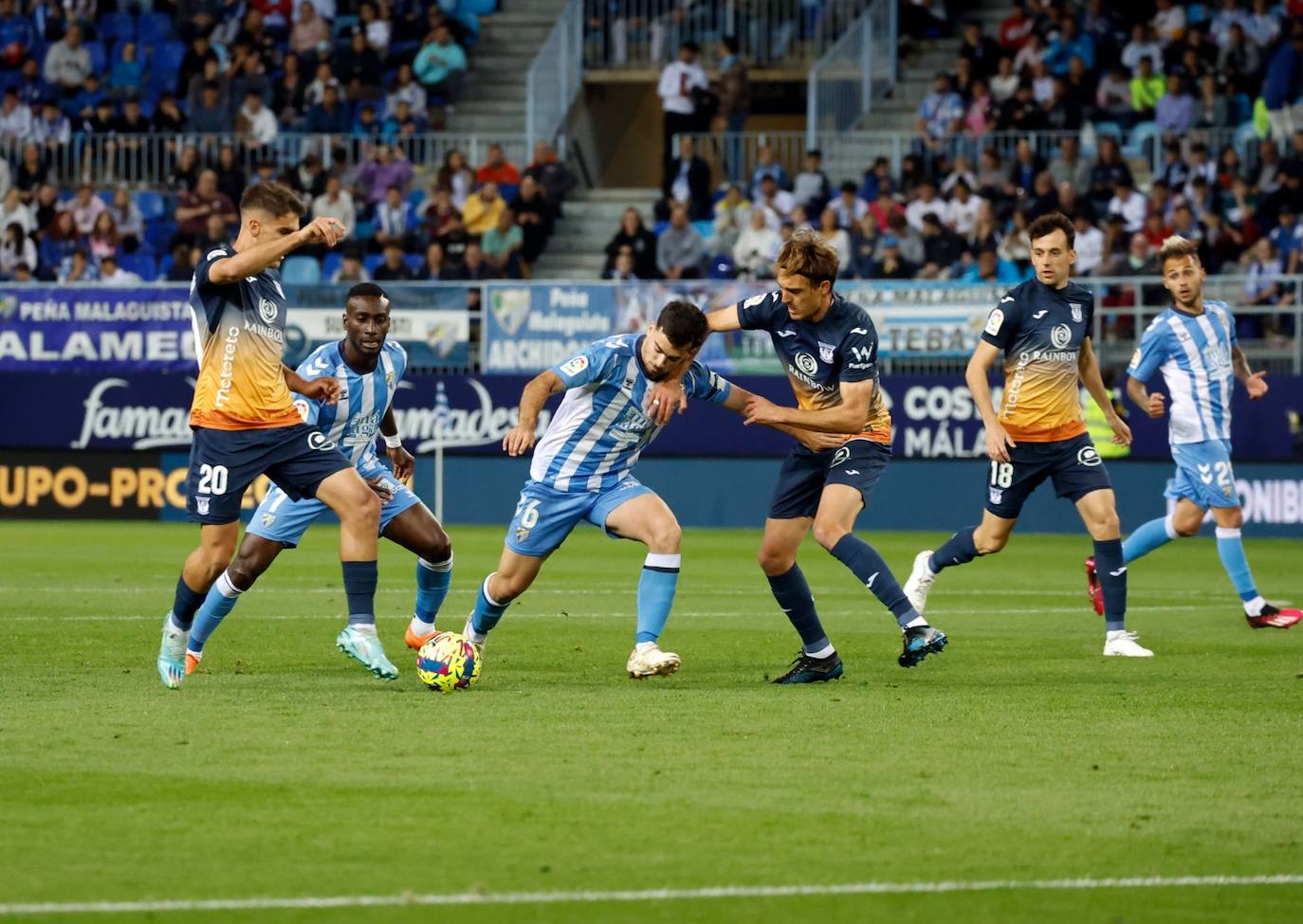 Las mejores imágenes del Málaga-Leganés