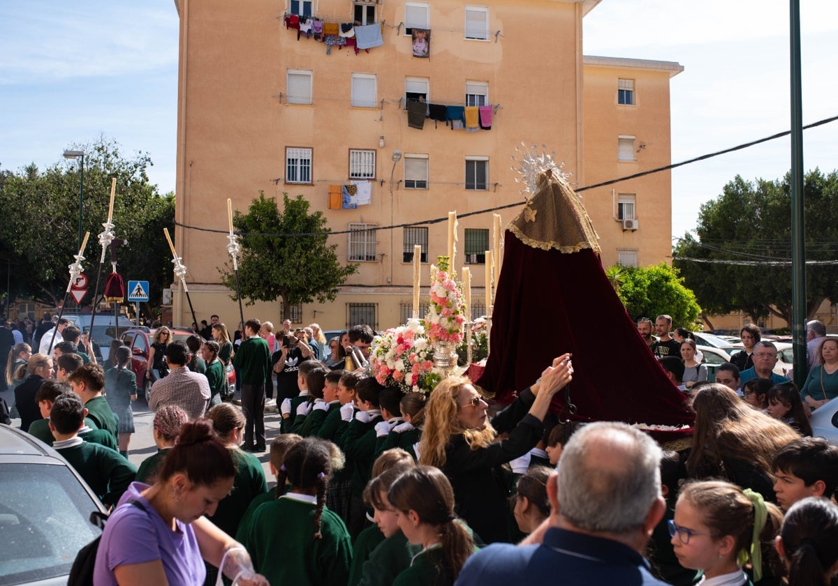 Procesión infantil.