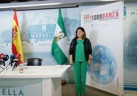 La directora general de Cultura, Carmen Díaz, ha presentado el programa de Marbella Todo Danza.