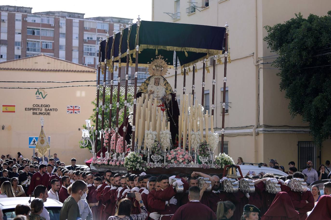 Semana Santa Málaga 2023: Traslados y procesiones del Viernes de Dolores