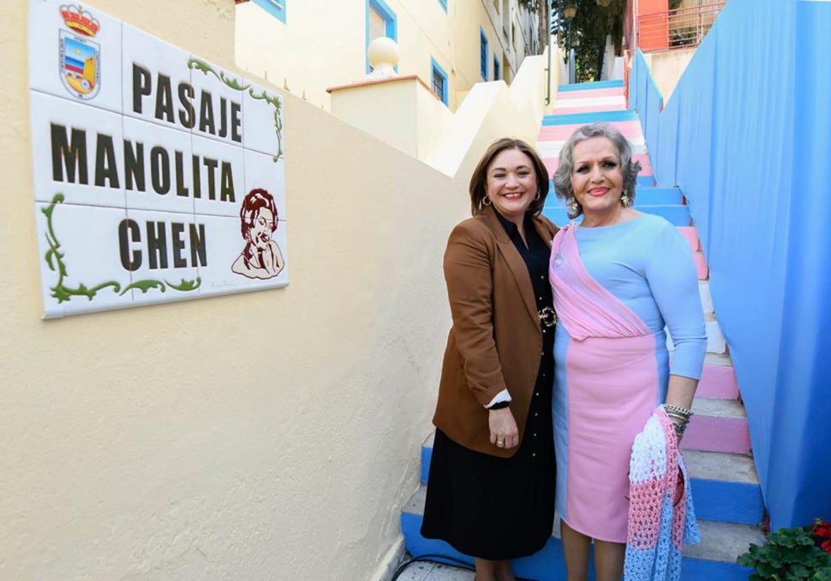 Manolita Chen ya tiene su pasaje en Torremolinos