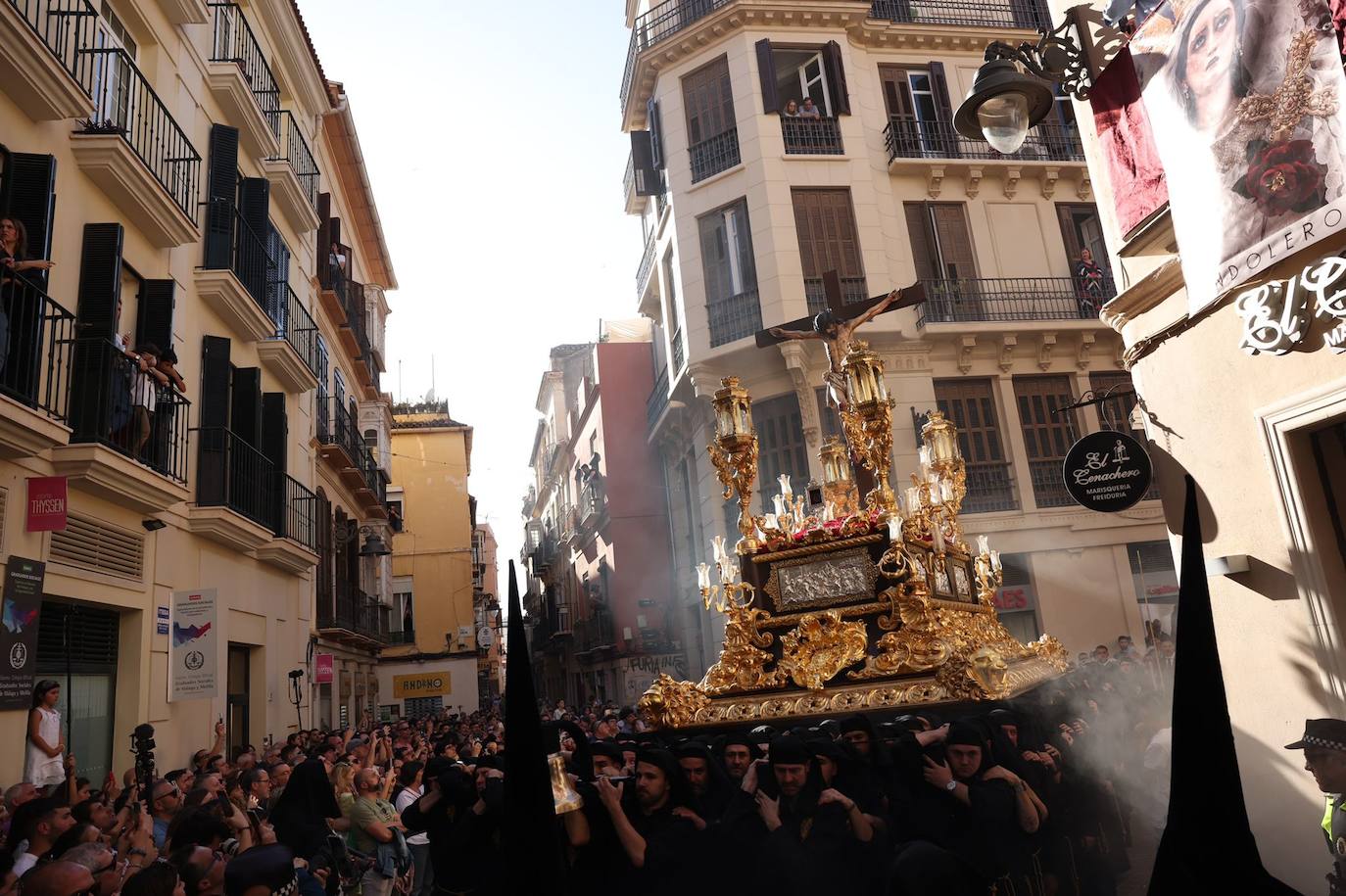 Semana Santa de Málaga 2023: Traslados y procesiones del Sábado Santo