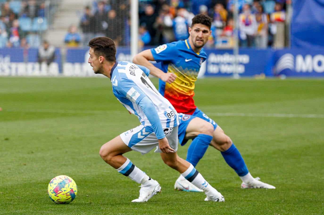 El Andorra-Málaga, en imágenes