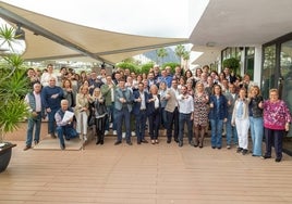 Foto del equipo de campaña del PP en Marbella.