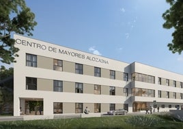 Proyecto de la nueva residencia de mayores en Alozaina.