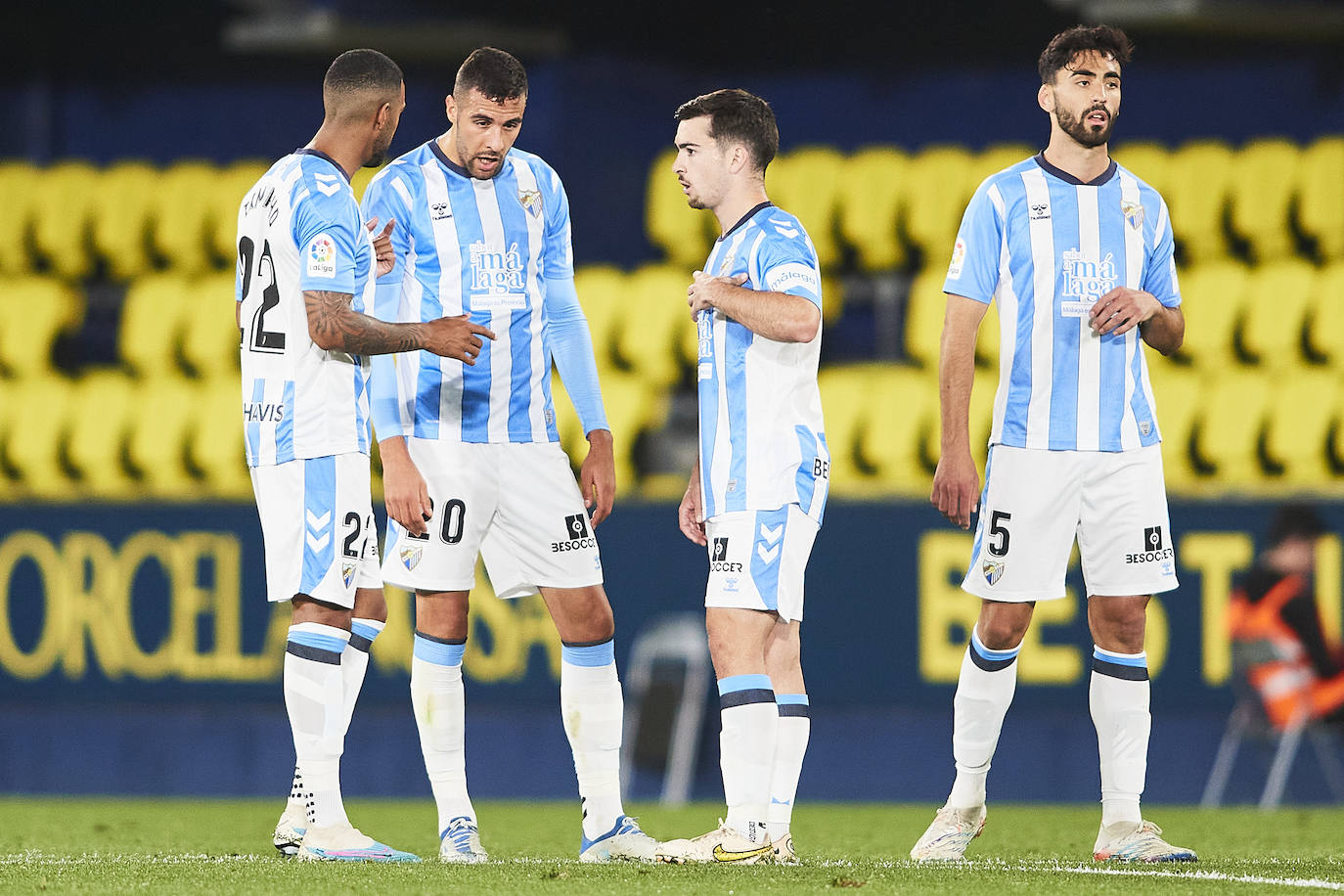 El triunfo del Málaga ante el Villarreal B, en fotos