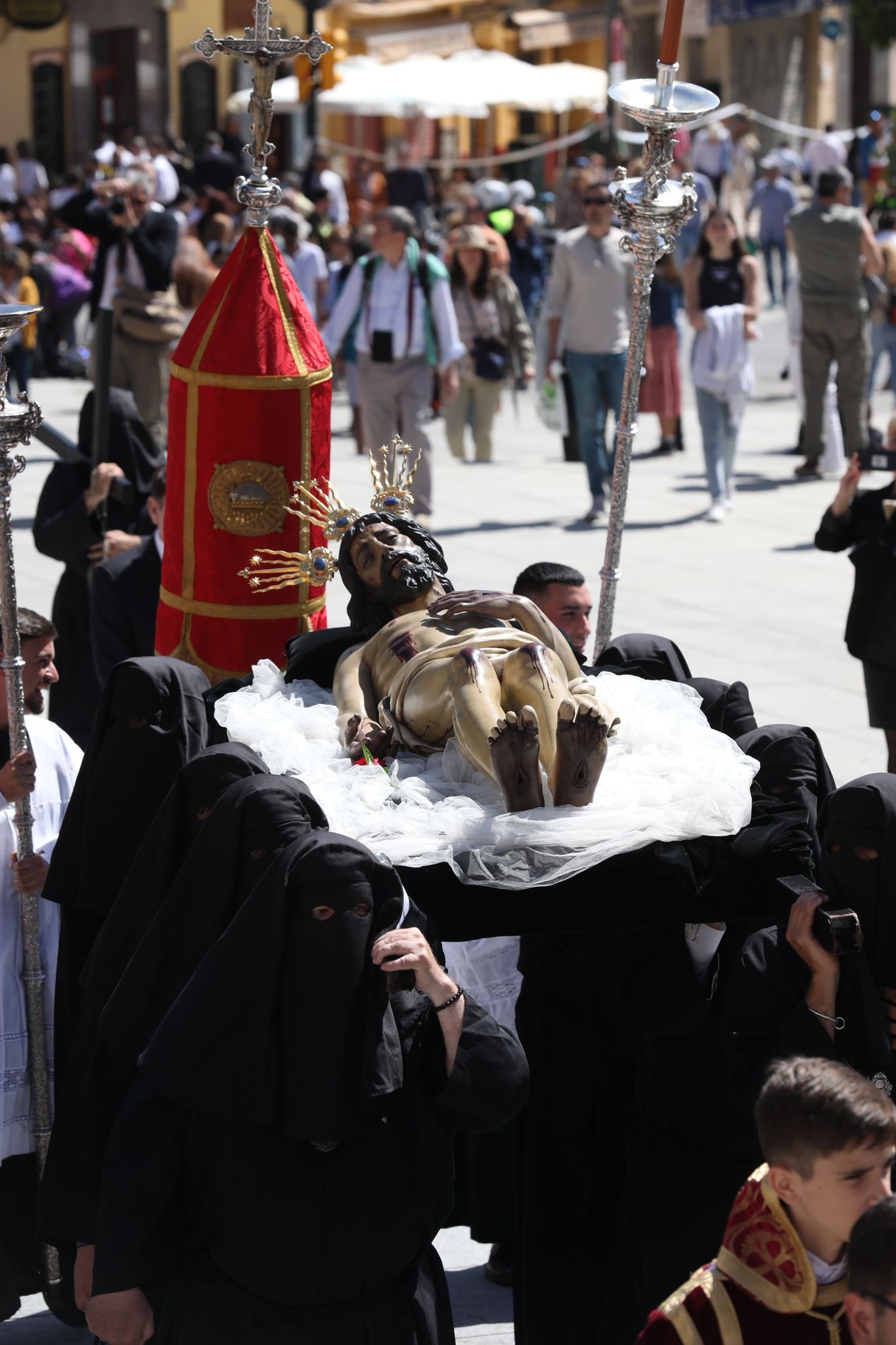 Traslado del Santísimo Cristo Yacente de la Paz y la Unidad del Monte Calvario
