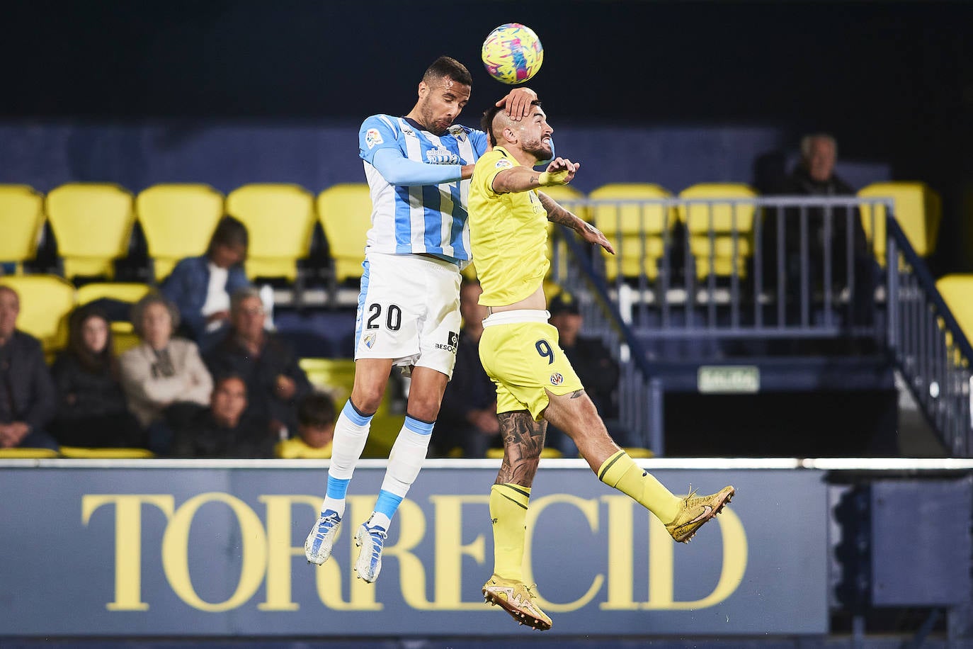 El triunfo del Málaga ante el Villarreal B, en fotos