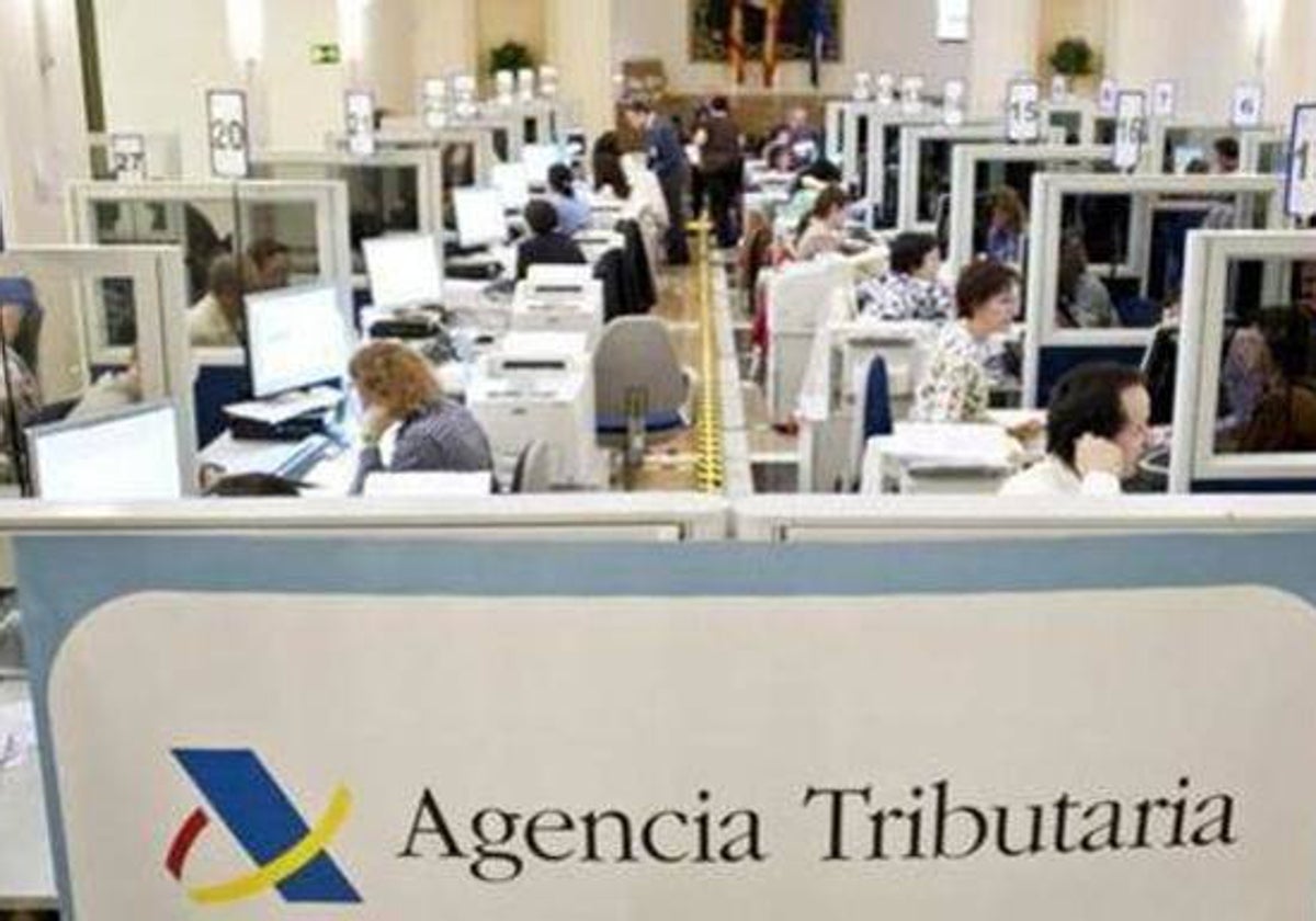 Oficina de la Agencia Tributaria.