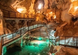 Imagen de la Cueva del Tesoro de Rincón de la Victoria.