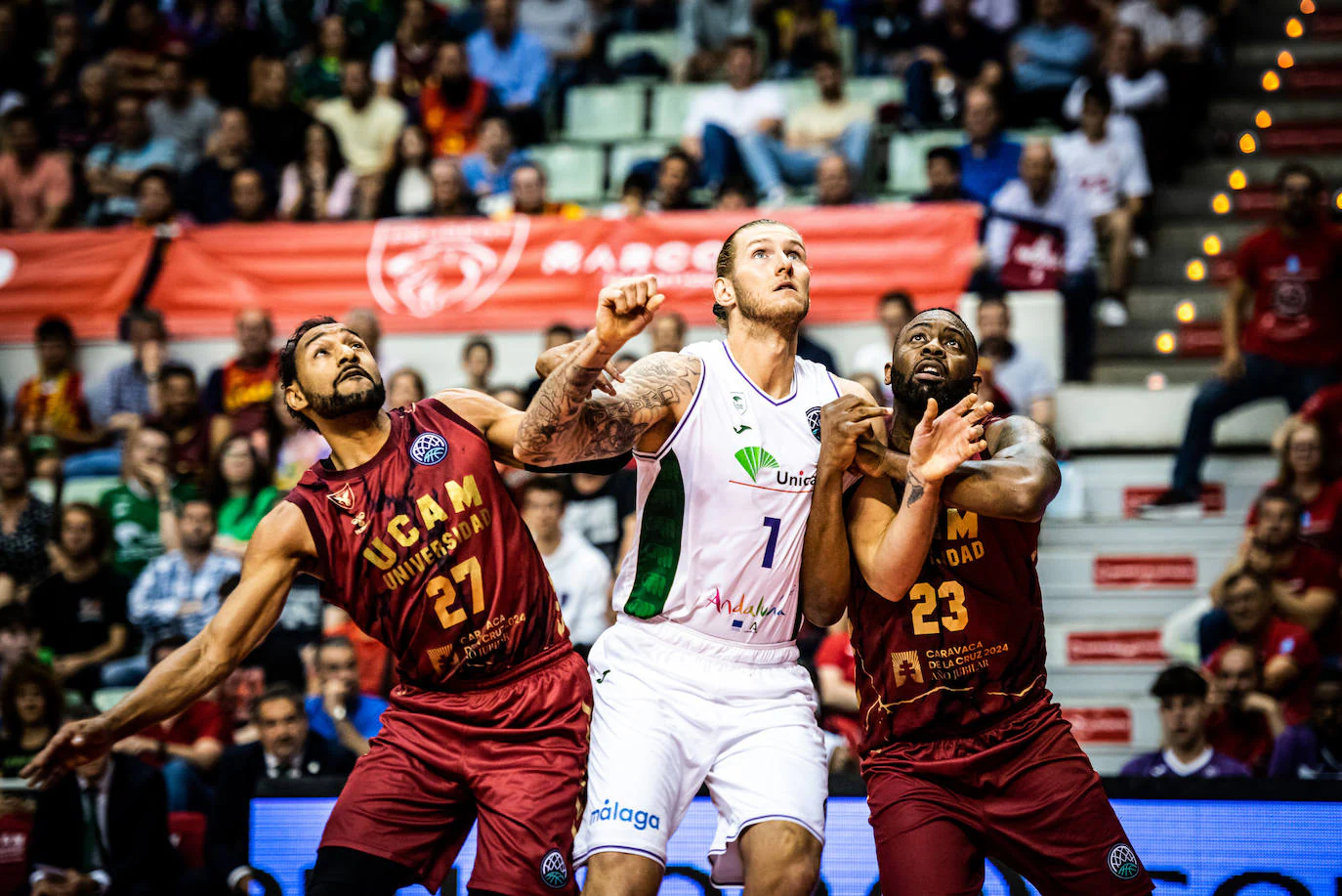 Las mejores imágenes del UCAM Murcia-Unicaja en la eliminatoria para acceder a la Final Four