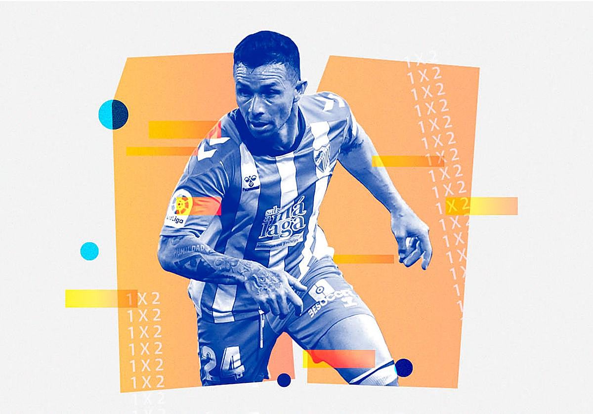 Rubén Castro, una de las grandes esperanzas para la remontada del Málaga por sus goles.