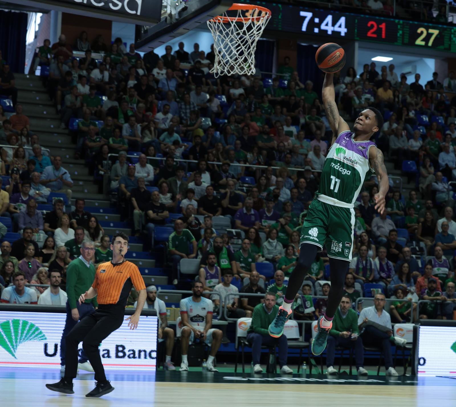 Unicaja-Obradoiro: Las mejores imágenes del partido