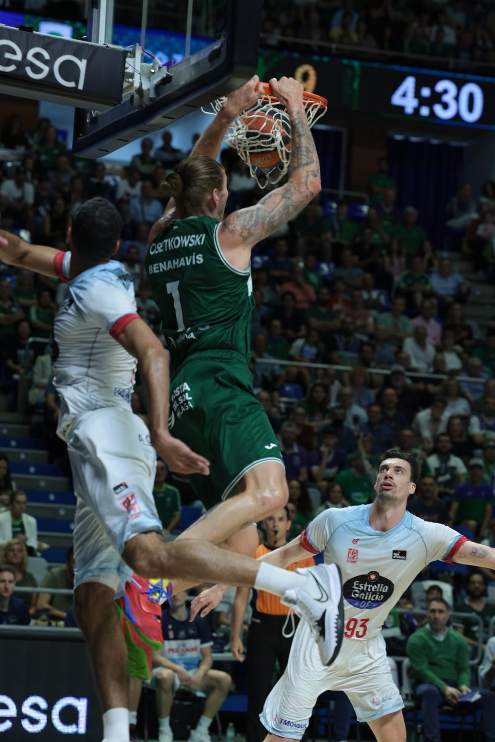Unicaja-Obradoiro: Las mejores imágenes del partido