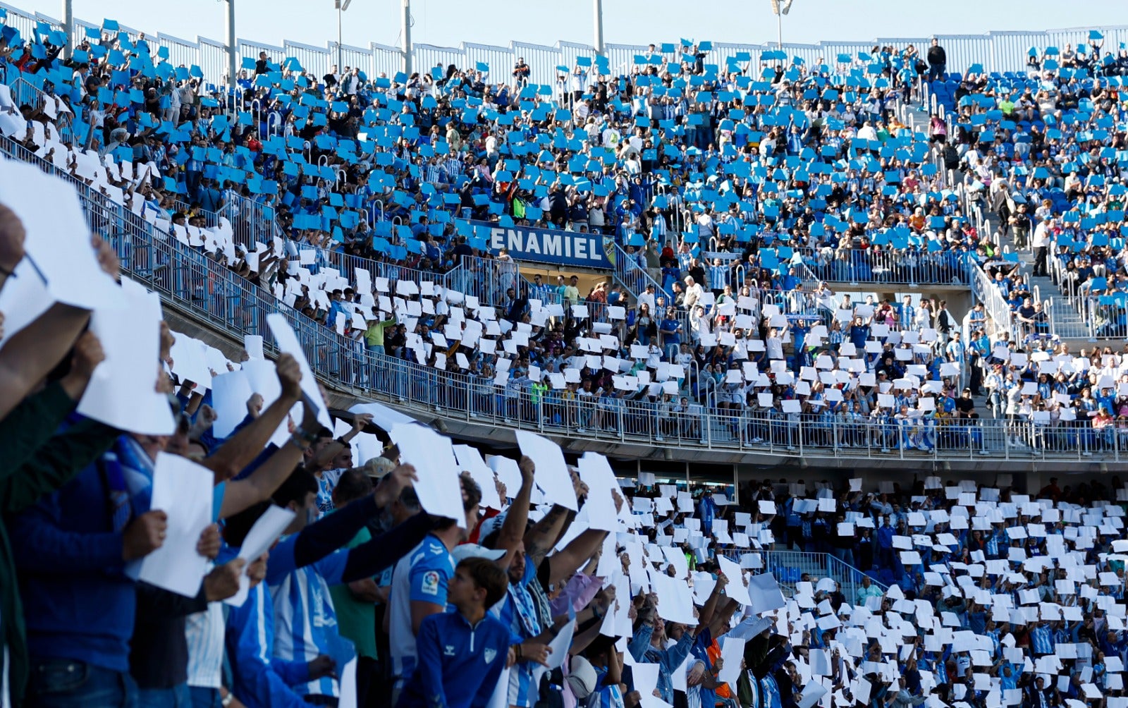 Las mejores imágenes del partido Málaga-Cartagena
