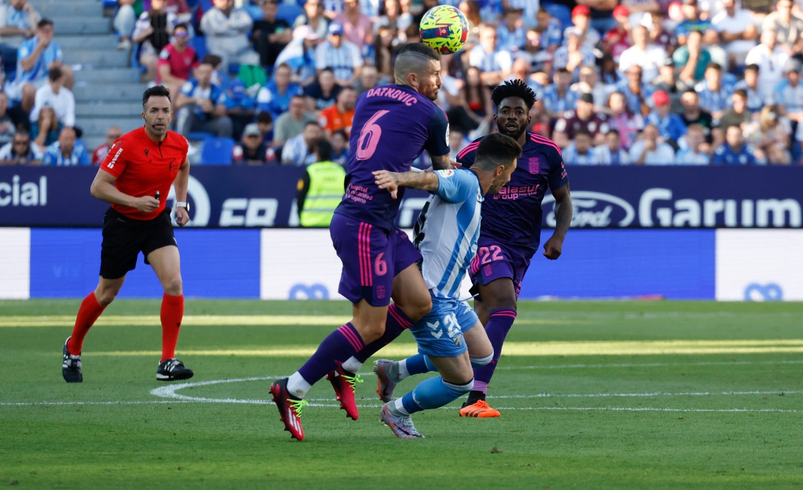 Las mejores imágenes del partido Málaga-Cartagena