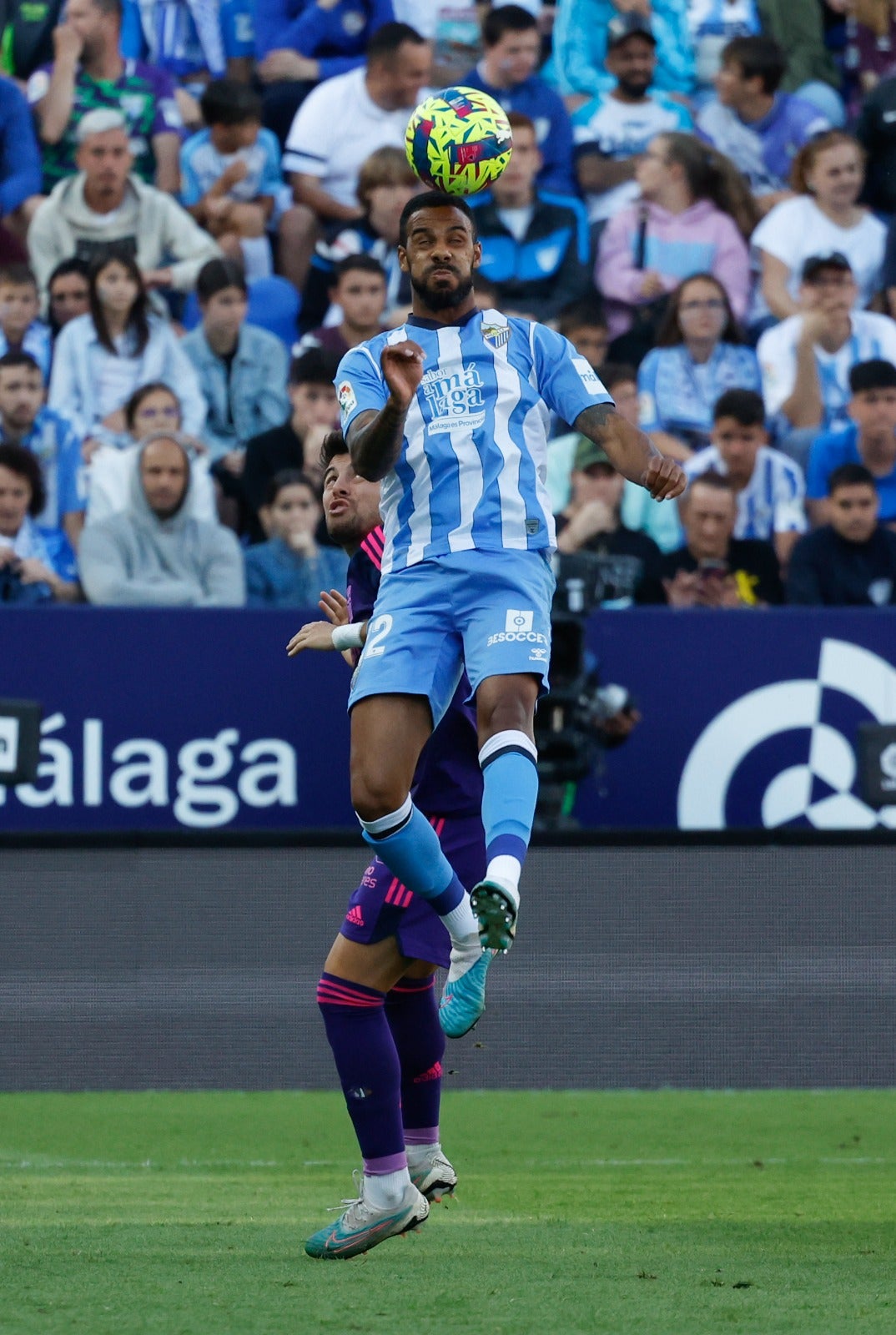 Las mejores imágenes del partido Málaga-Cartagena