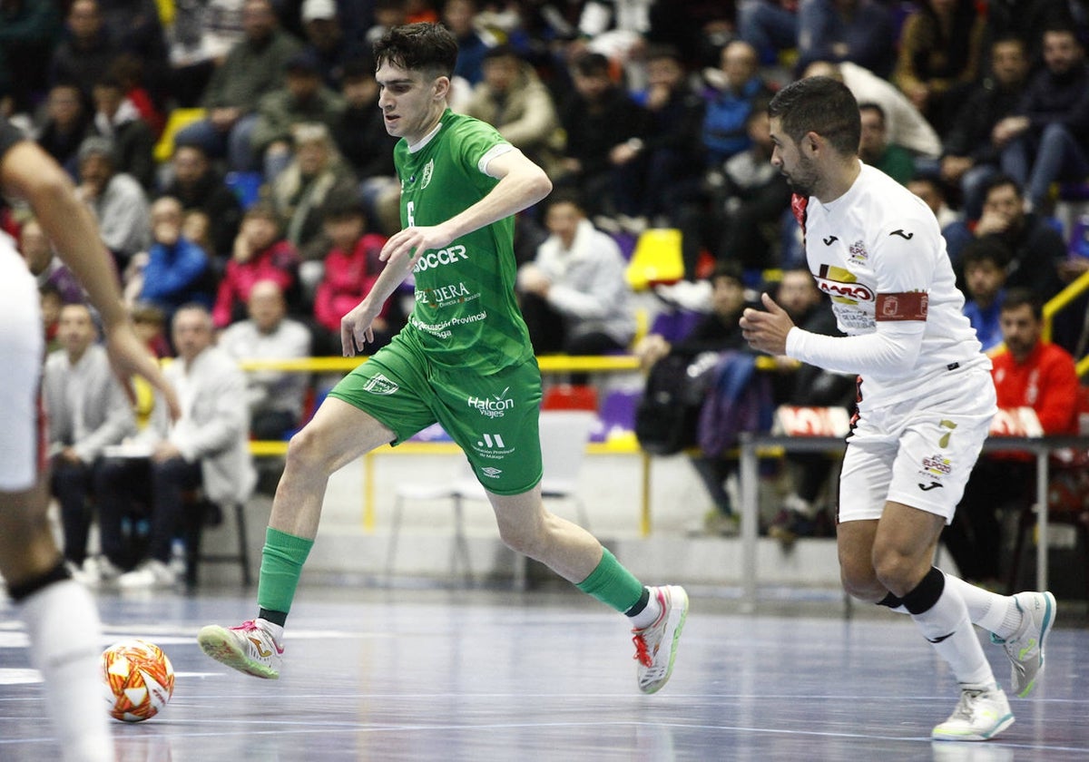 Pablo Ordóñez, en un duelo ante ElPozo Murcia.