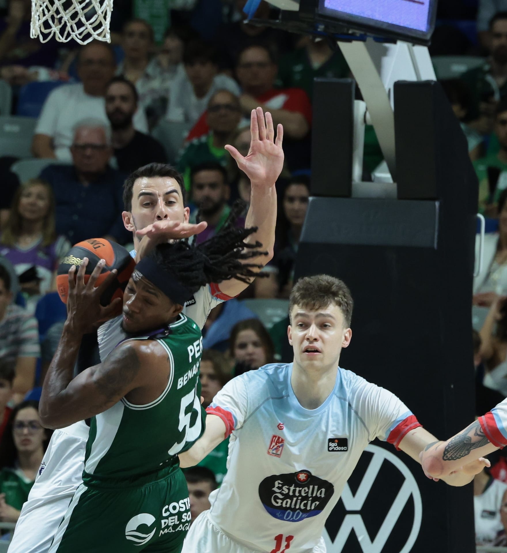 Unicaja-Obradoiro: Las mejores imágenes del partido