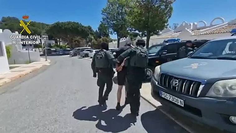 Alfombras del Olivia's La Cala, al día siguiente del suceso.