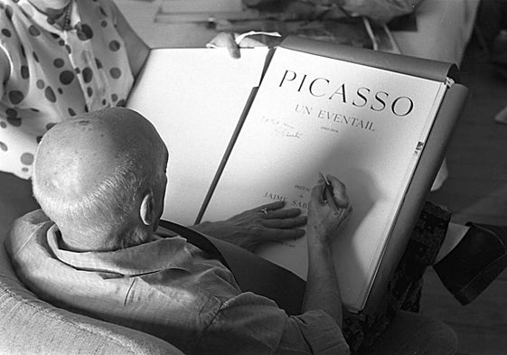 Aunque firmó muchos libros ilustrados, la faceta de ensayista no fue habitual en Picasso.