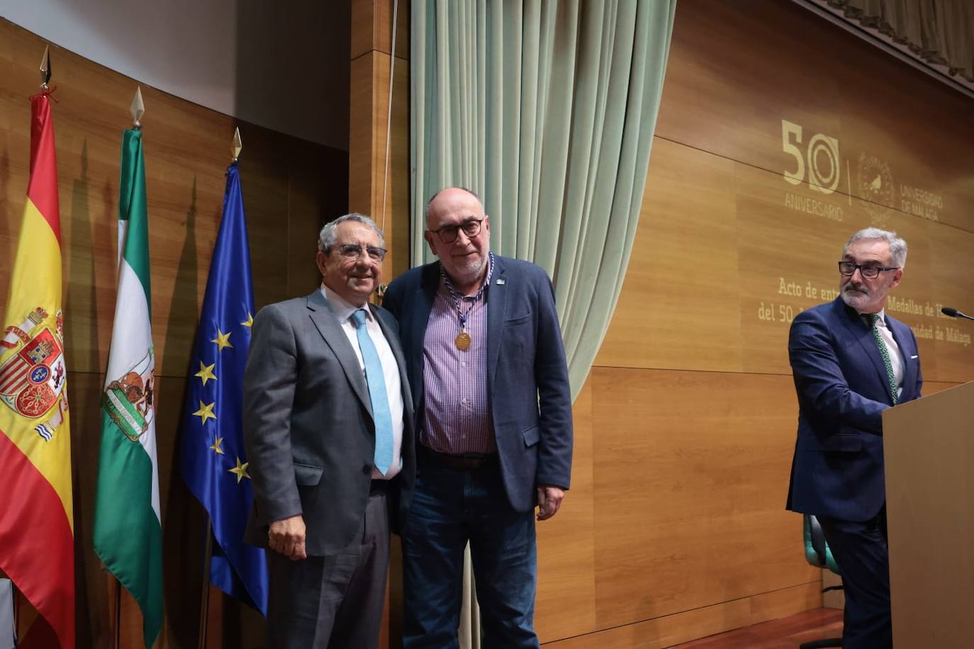 Fue rector en funciones en 1994, tras la dimisión de Martín Delgado y hasta la celebración de elecciones.