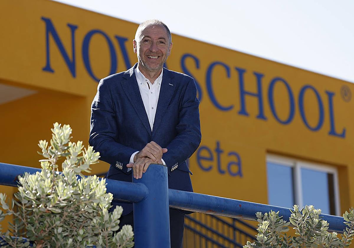 Francisco Barrionuevo en Novaschool Añoreta, el buque insignia de su grupo de colegios privados.
