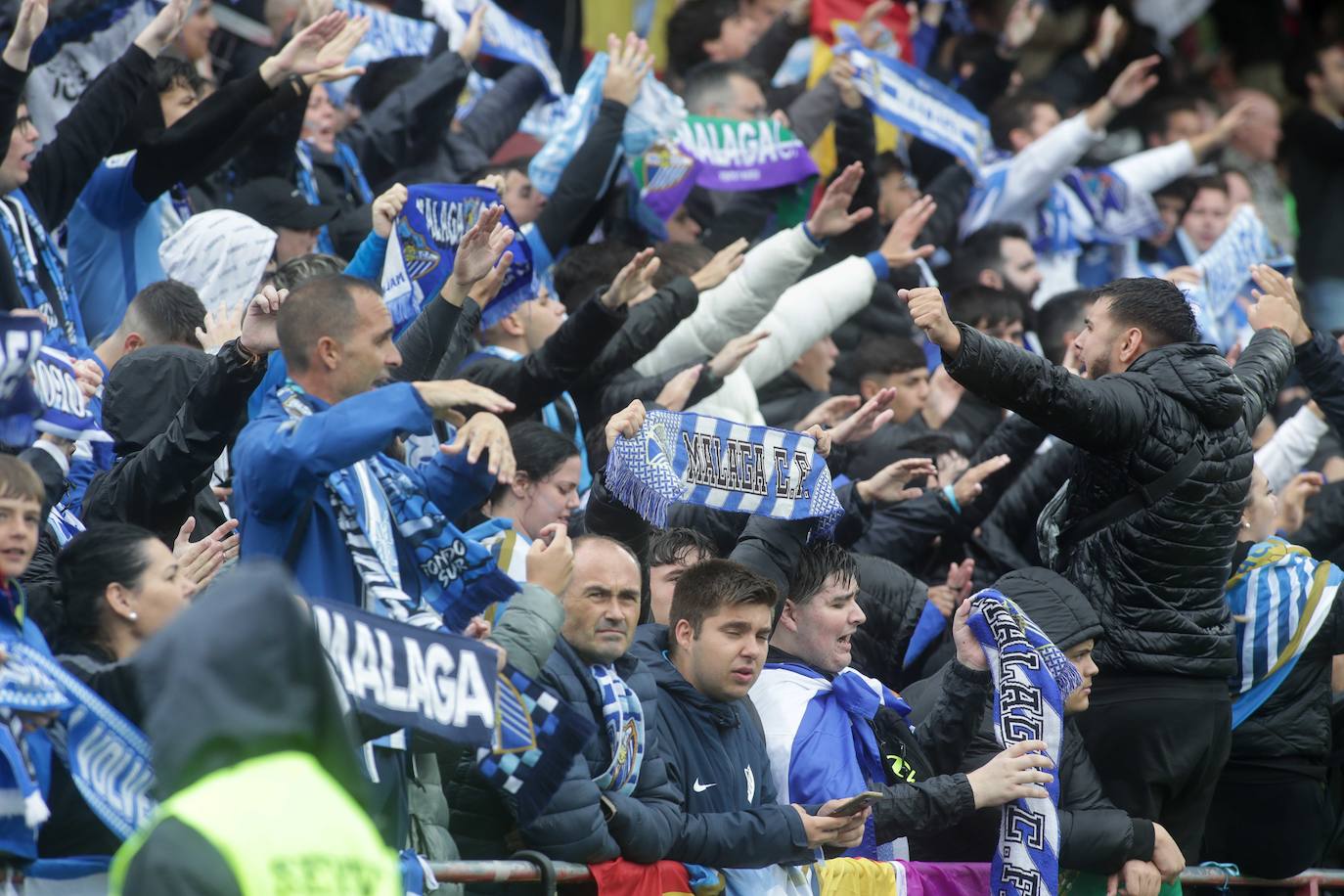 El Lugo-Málaga en imágenes