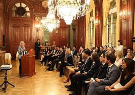 Ángeles Muñoz, en la puesta de largo del nuevo Incosol.